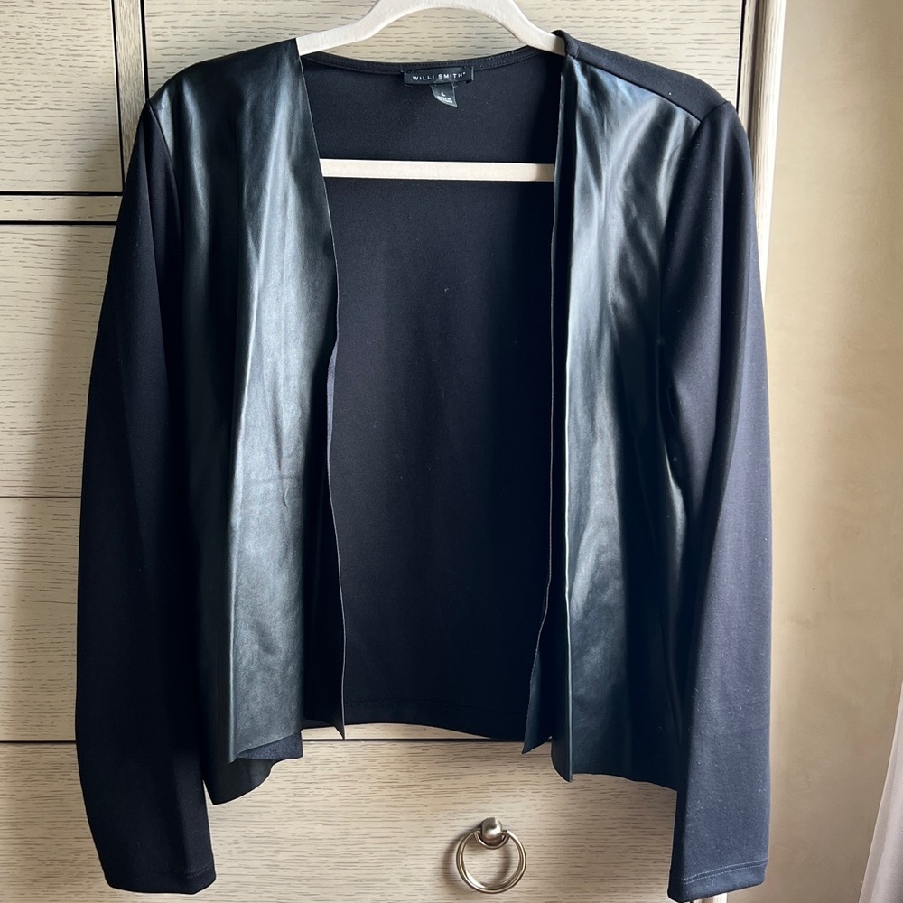 Willi Smith black thin jacket